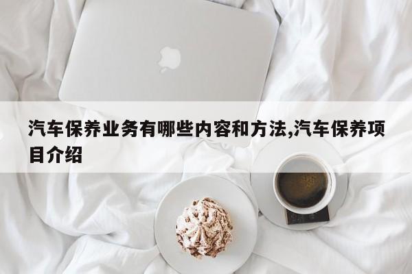 汽车保养业务有哪些内容和方法,汽车保养项目介绍